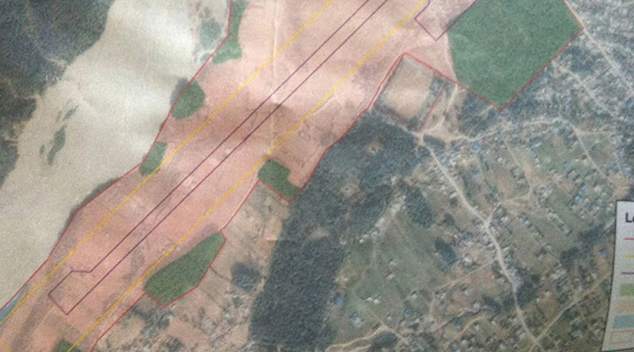 धरान एयरपोर्टको नाममा रोक्का गरिएको जग्गा फुकुवा